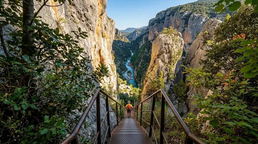 Sentier Martel — Randonnée dans les Gorges du Verdon depuis Castellane